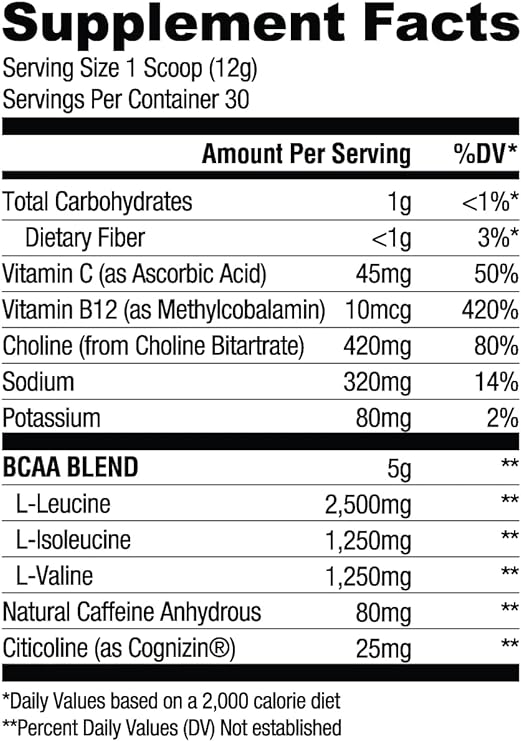 Ryse Bcaa Focus Sunny D image 1
